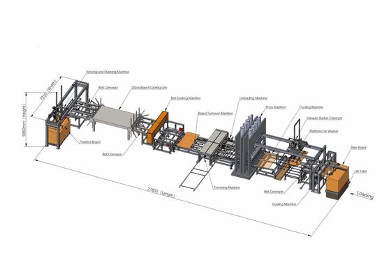 품질  MDF Boards HDF Boards Laminate Hot Press Machine For Plywood 1600 Ton 공장
