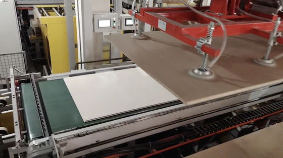 주문 인공 보드 짧은 사이클 프레스 자동 라인 핫 프레스 기계 online manufacture