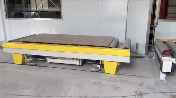 주문 4X9 MDF 핫 프레스 머신 플러시 도어 짧은 사이클 메라민 프레스 online manufacture
