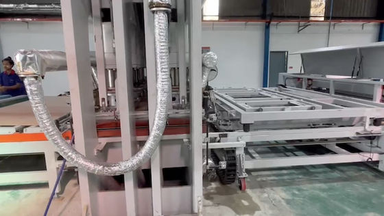 4X8 짧은 주기가 열 압축 기계 플라이우드 메라민 laminated 1800 톤