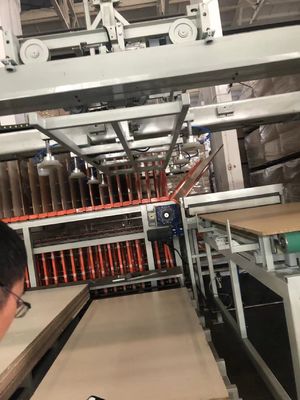 프레스 메라민 판 제작 기계 단기 사이클 라미네이팅 기계 15KW